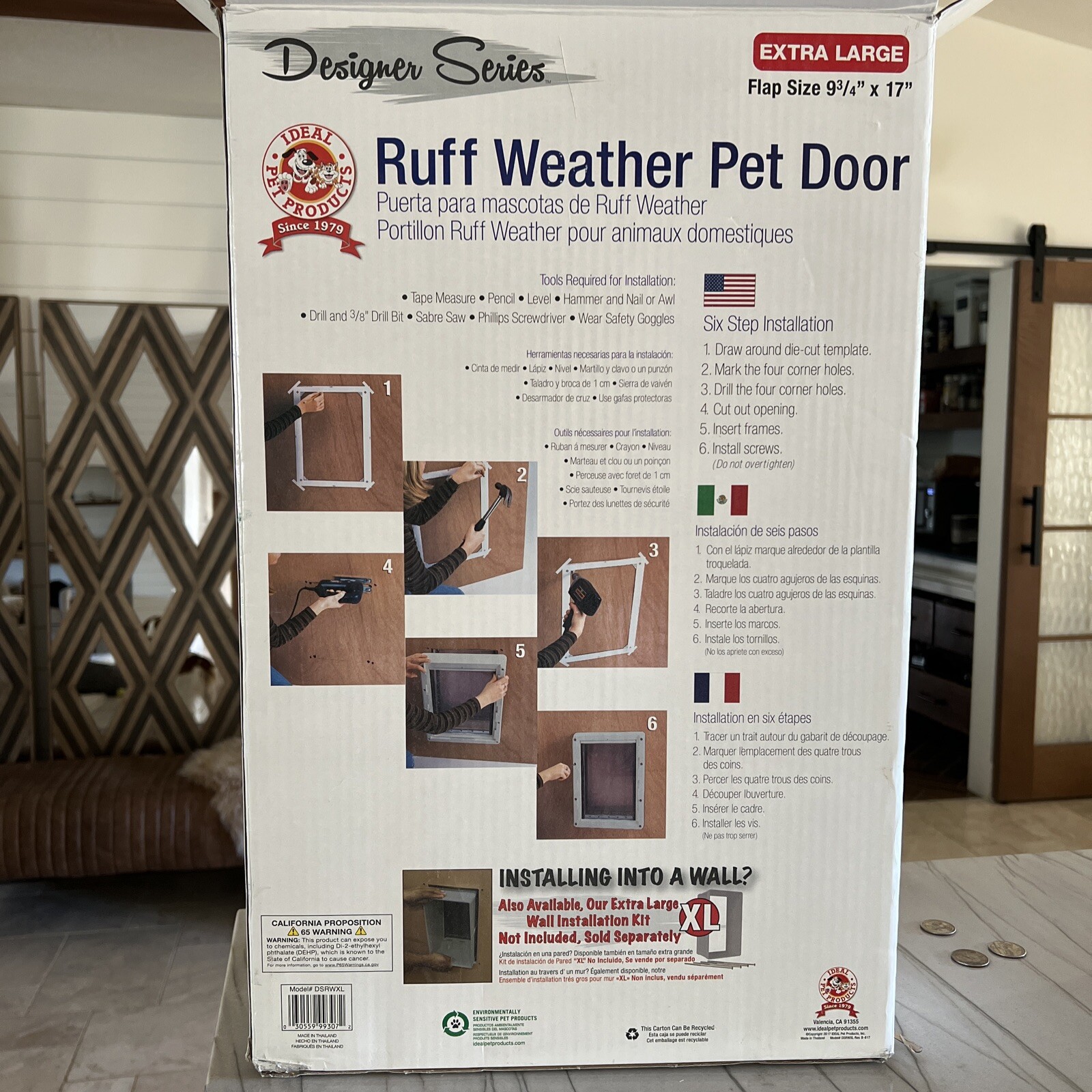 Ideal Pet Products Designer Series RuffWeather Pet Door, Size X