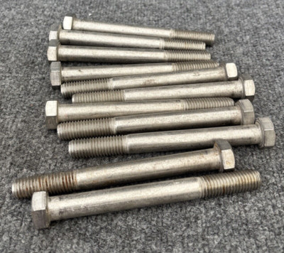 Lot of 1 -  5/8-11 x 6'' 316 stainless Steel  Hex Head Cap Screws  New