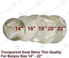 Goat Skin Transparent Dünn Qualität Für Ba...