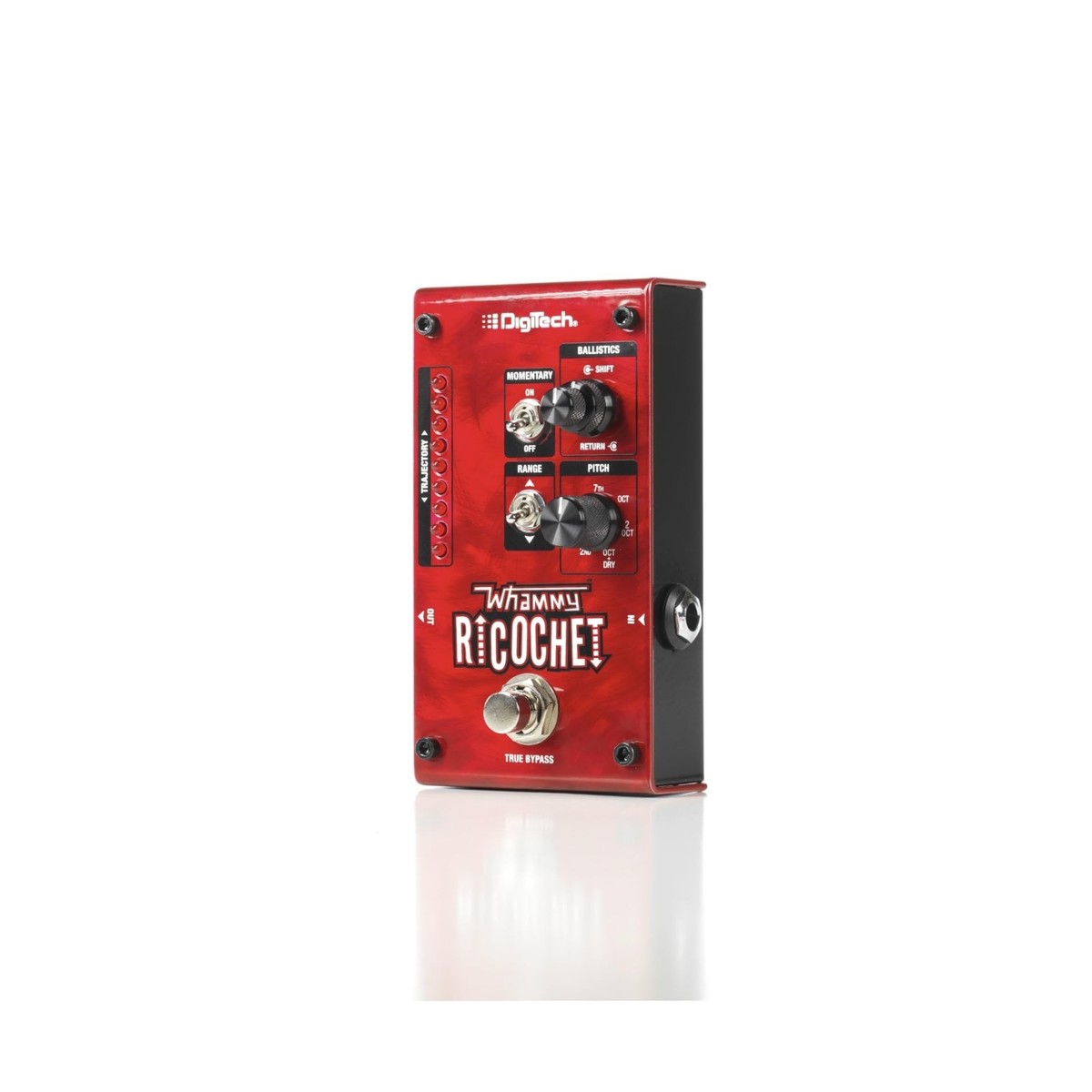 DigiTech Mini Pitch Acoustic Guitar Effect Pedal, Red (Whammy