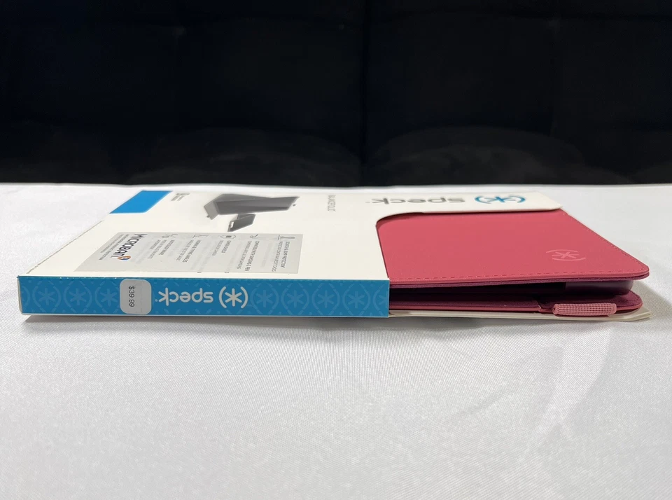 Funda Speck Balance Folio para Samsung Galaxy Tab S7 5G Rosa Real / Borgoña Exuberante Foto 3 de 4