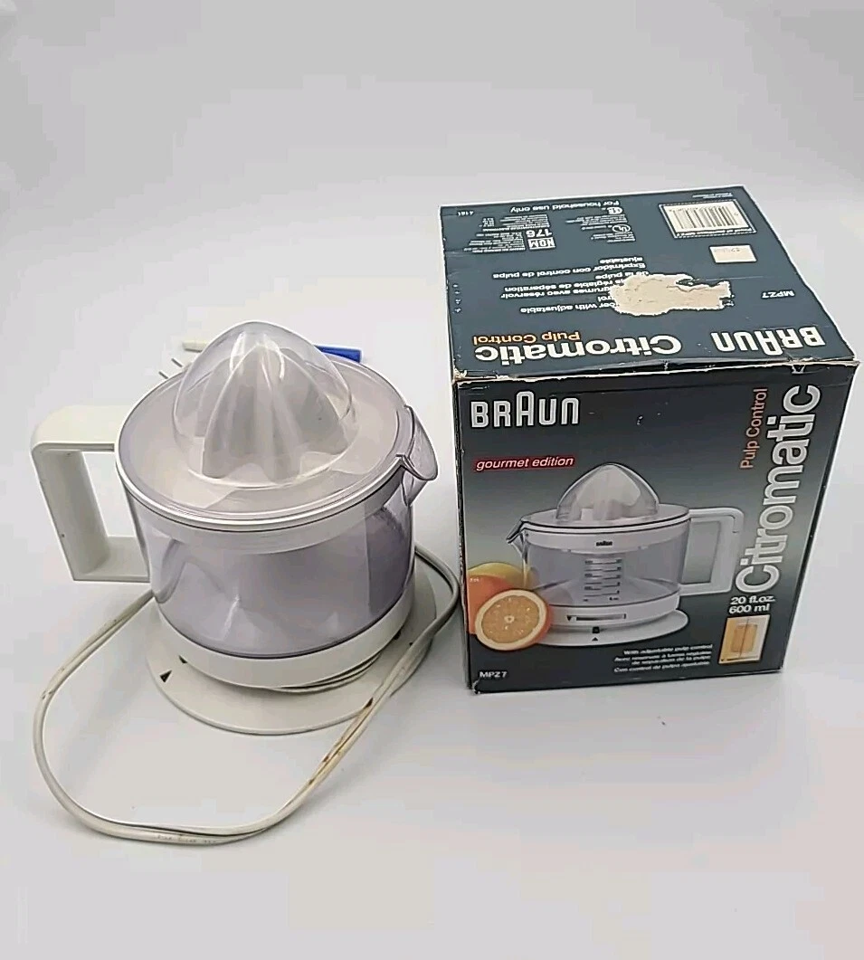 Preços baixos em Braun Branco Espremedor de Frutas Automático