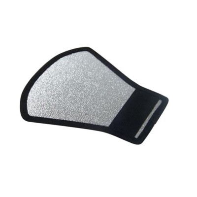 Two-Side Flash Diffuser Silver/White Reflector for Speedlite Canon Nikon Sony