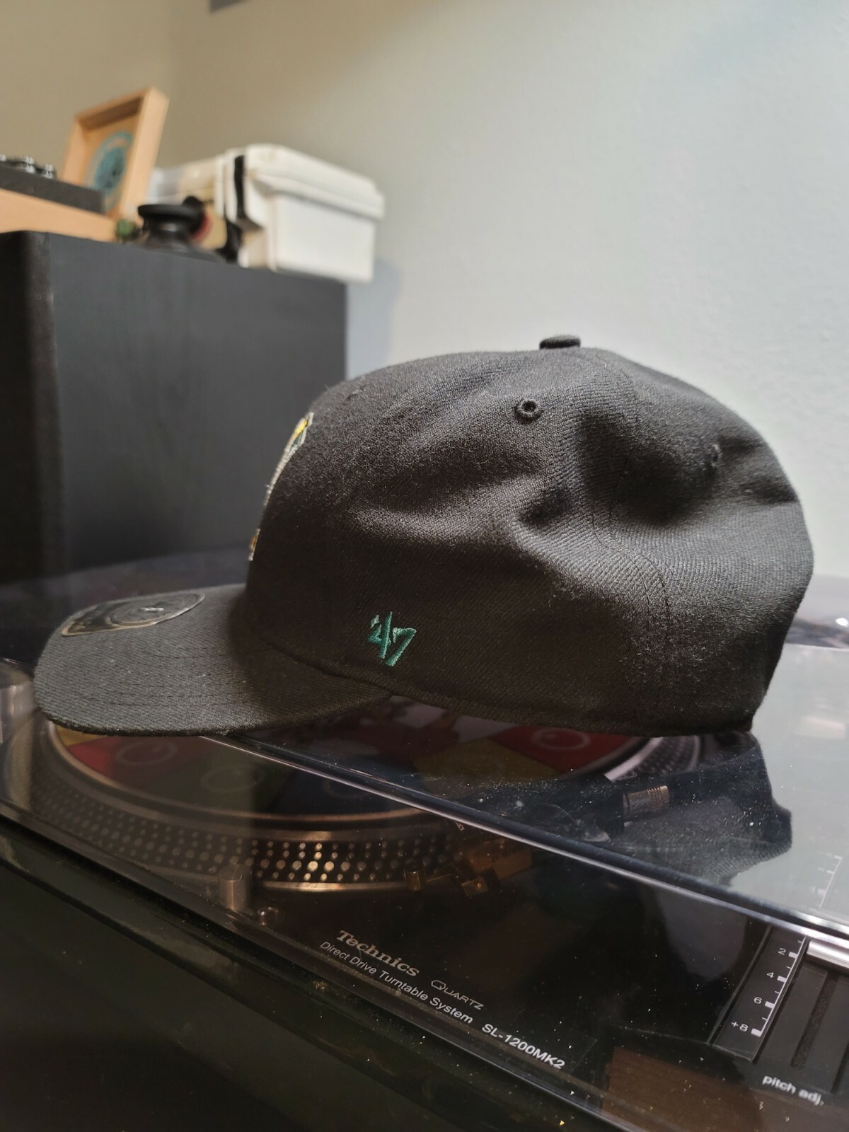 20th Anniversary Patch Mighty Ducks Snapback hat … - image 3