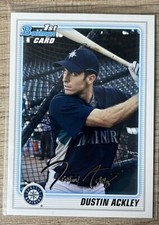 2010 Bowman Prospects Dustin Ackley Seattle Mariners #BP89 A4