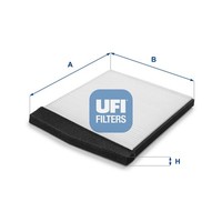 UFI 53.091.00 Innenraumfilter FüR Volvo C70 I S60 S70 S80 V70 II XC70 XC90