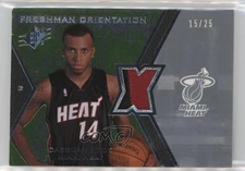 2007-08 SPx Freshman Orientation Patch /25 Daequan Cook #FO-DC Rookie Patch RC