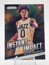 2023-24 Panini Prizm - Instant Impact Taylor Hendricks #1 (RC)
