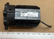 Ametek Rotron Booster Pump, Sold As Is, 27.6VDC, 4.8AMP, 3100RPM,  P/N 150178-21