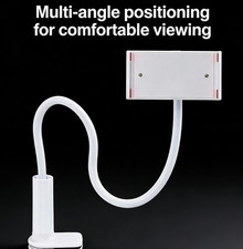 Flexible Lazy Phone/Tablet Holder: 360  Adjustable, Bedside Universal Stand