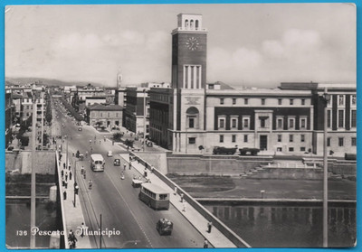 Pescara Town Hall FG postcard vintage postcard MA2342