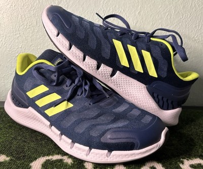 US Men s 8/W 9 - Adidas Climacool Ventania  Navy Solar Yellow  FZ1743, NWT