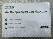 CINCOM Air Compression Leg Massager for Foot Calf Leg CM-018A Factory Sealed