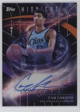 2025-26 Topps Midnight Stroke of Dusk /75 Cam Christie #SM-CC Auto 5y7
