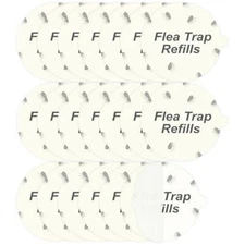 20 Pack Flea Trap Refill Discs Replacement Glue Boards 7.1 Sticky Pads Fits New