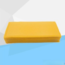 For 30Pcs Pure Natural Bee Wax Foundation Sheets Premium Beekeeping Hive Frame