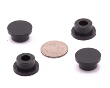 5/8” Rubber Hole Plug 3/4" OD  Push In Compression Stem Bumper Thick Panel Plug