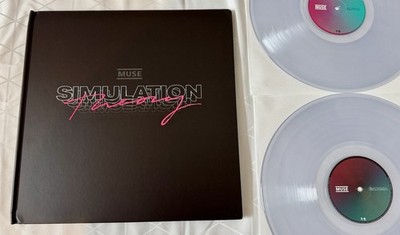 MUSE Simulation Theory 2 x CLEAR VINYL+ 2 x CD Book Print MP3 Box Set VINYL UNPL