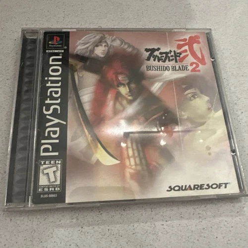 Bushido Blade 2 (Sony PlayStation 1, PS1, 1998) Black label CIB Complete+ Tested