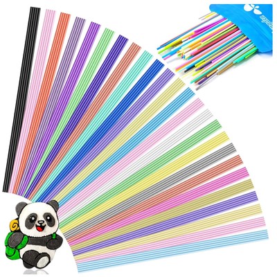 3D Filament 250 Stück 25 Farben Leuchtend PCL für 3Doodler Start+