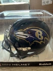 Justin Tucker Baltimore Ravens Mini Helmet Beckett Coa Autographed