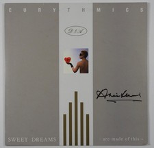 Annie Lennox Signed Autograph Album JSA Record Vinyl Eurythmic Sweet Dreams