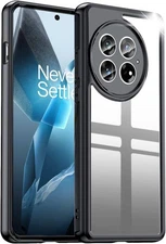 Case for OnePlus 13 5G(2024),[Hard PC Back+ Soft TPU Bumper] Slim Fit Clear 