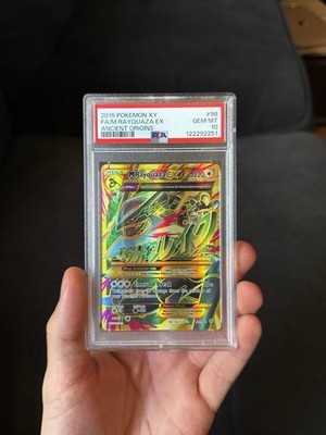 Pokémon Mega Rayquaza Ex 98/98 PSA 10 Ancient Origins (New Cert