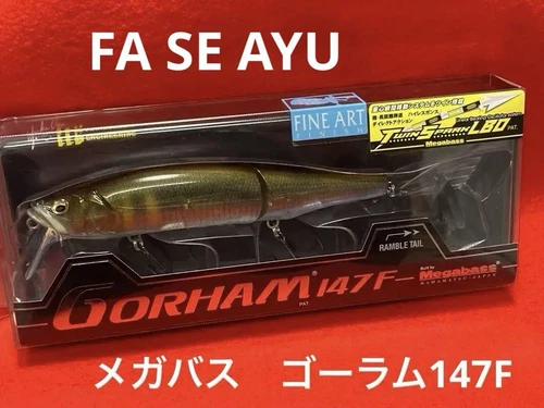 Megabass Gorham Golam 147F Fa Se Ayu from Japan