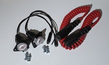 Park Safe PS1001HD Suzi Cable Kit for 1 Camera Inverted Tractor/Trailer Red Coil