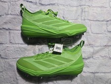 Adidas Adizero Impact BSB JS2978 Somos Rave Green Metal Baseball Cleats 11.5 
