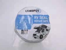 CANOPUS RV Roof Sealant Repair Tape Waterproof 4" X 50' White C-00219