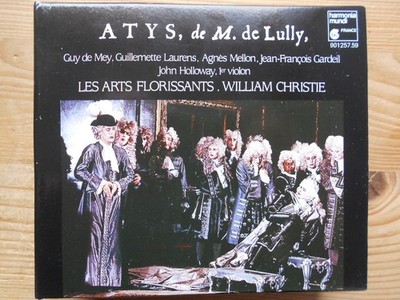 Jean-Baptiste Lully: Atys (3 CD) Christie, William, Guy de Mey Jean-Baptiste Lul