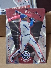 1997 JOE CARTER PINNACLE CERTIFIED RED PLATINUM BASEBALL CARD /3999 #40 BLUE JAY