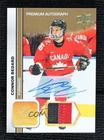 2023 Team Canada Juniors Men's U-20 19/75 Connor Bedard RPA Rookie Patch Auto RC