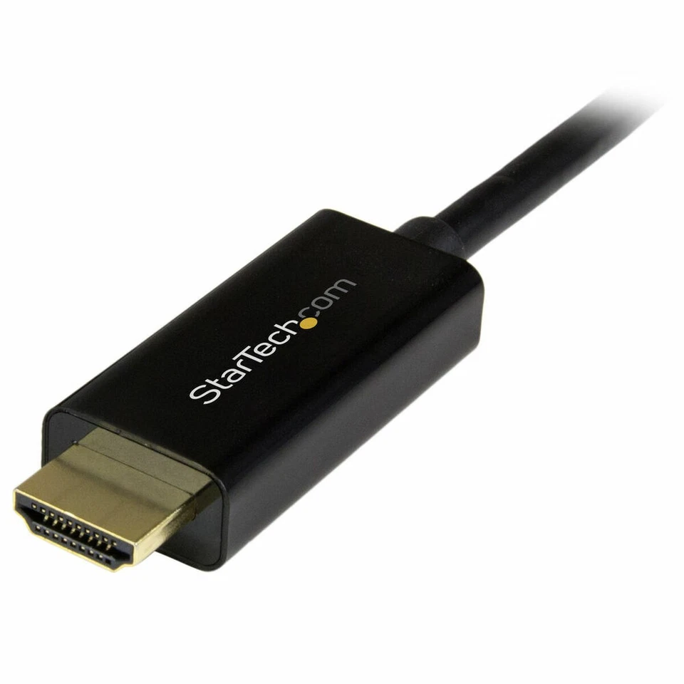 Cable DisplayPort a HDMI Startech DP2HDMM2MB           [2 m] Negro - Imagen 2 de 4