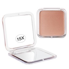 Magnifying Makeup Mirror 15X Travel Pocket Mirror Foldable