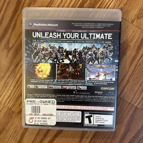 Ultimate Marvel vs Capcom 3 (Sony PlayStation 3, 2011 PS3) CIB Tested