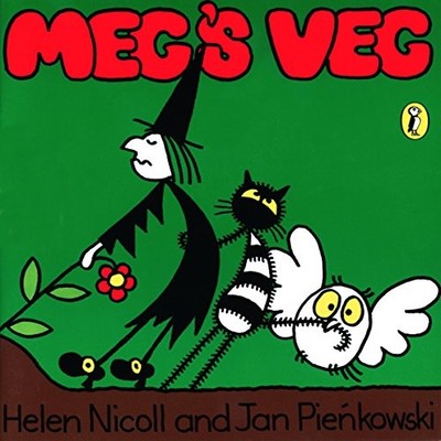 Meg's Veg (Meg and Mog), Nicoll, Pienkowski 9780140503562 Fast Free Shipping=-