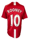 Wayne Rooney Manchester Signed 2007 Nike Soccer Jersey BAS