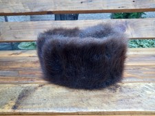 Vintage Soviet Mink Fur Hat  Genuine Natural Fur  USSR Era Winter Hat Ushanka