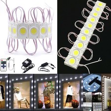 20-160Pcs White COB LED Module Light Waterproof Injection Storefront Sign Lamp