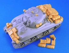 1/48 Scale Resin Model Assembled Kit M4A1 Stowage Set Accessories NO TANK