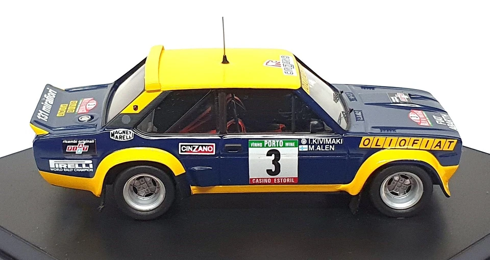 Trofeu 1/43 Scale 1403 - Fiat 131 Abarth #3 Winner Portugal 1977 - Image 3 of 4