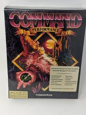 Command Performance Hard Disk Manager, Big Box, Vintage Sealed 1991