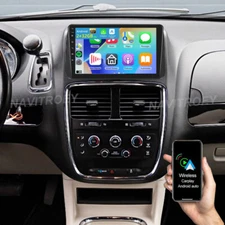 Android 15 Car Radio Stereo For Dodge Grand Caravan 2011-2020 Apple Carplay GPS
