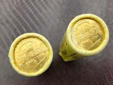 REPUBBLICA ITALIANA GUARDIA DI FINANZA 1996 - 200 LIRE ROTOLINO FDC PZ 50