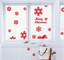 Merry-Christmas-Wall-Art-Removable-Home-Window-Snowflake-Stickers-Decal-Decor miniatuur 16