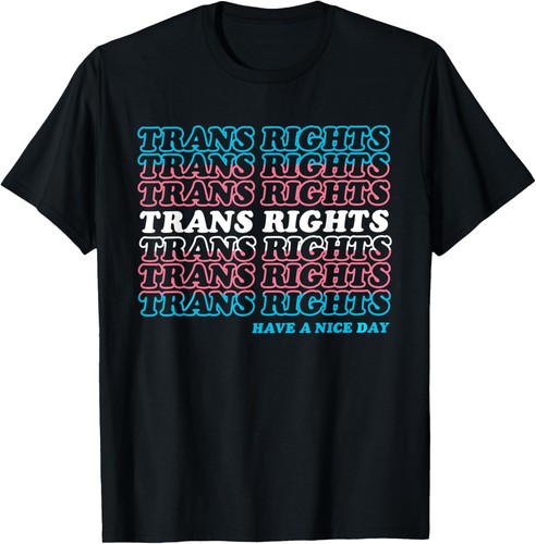 Retro Trans Rights Transgender Trans Pride Month LGBTQ T-Shirt
