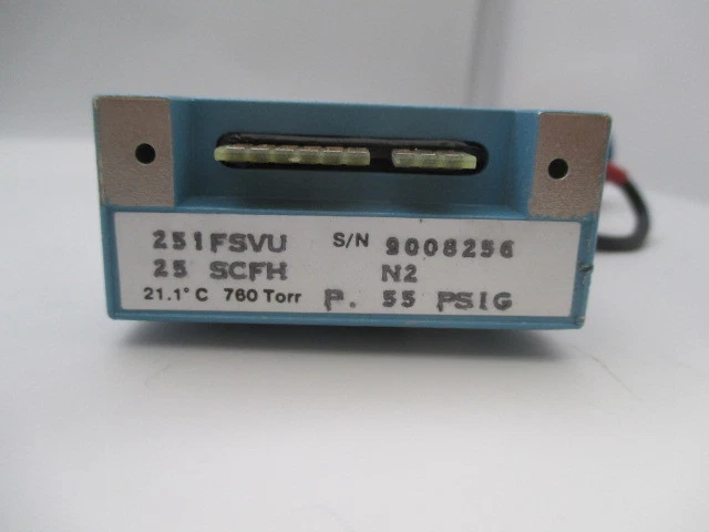 Parker, Porter Mass Flow Controler 251-FSVO 25 SCFH 55 PSIG - Image 3 of 4